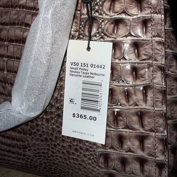 Brahmin Small Finley Smokey Taupe - Picture 5 of 8